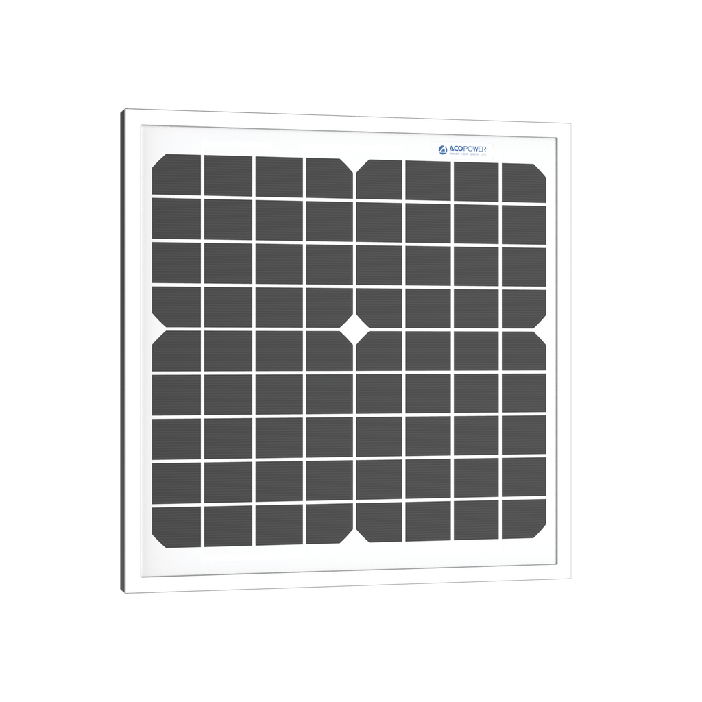 10 Watt 12 Volt Monocrystalline Solar Panel - Q/Monk’S Store