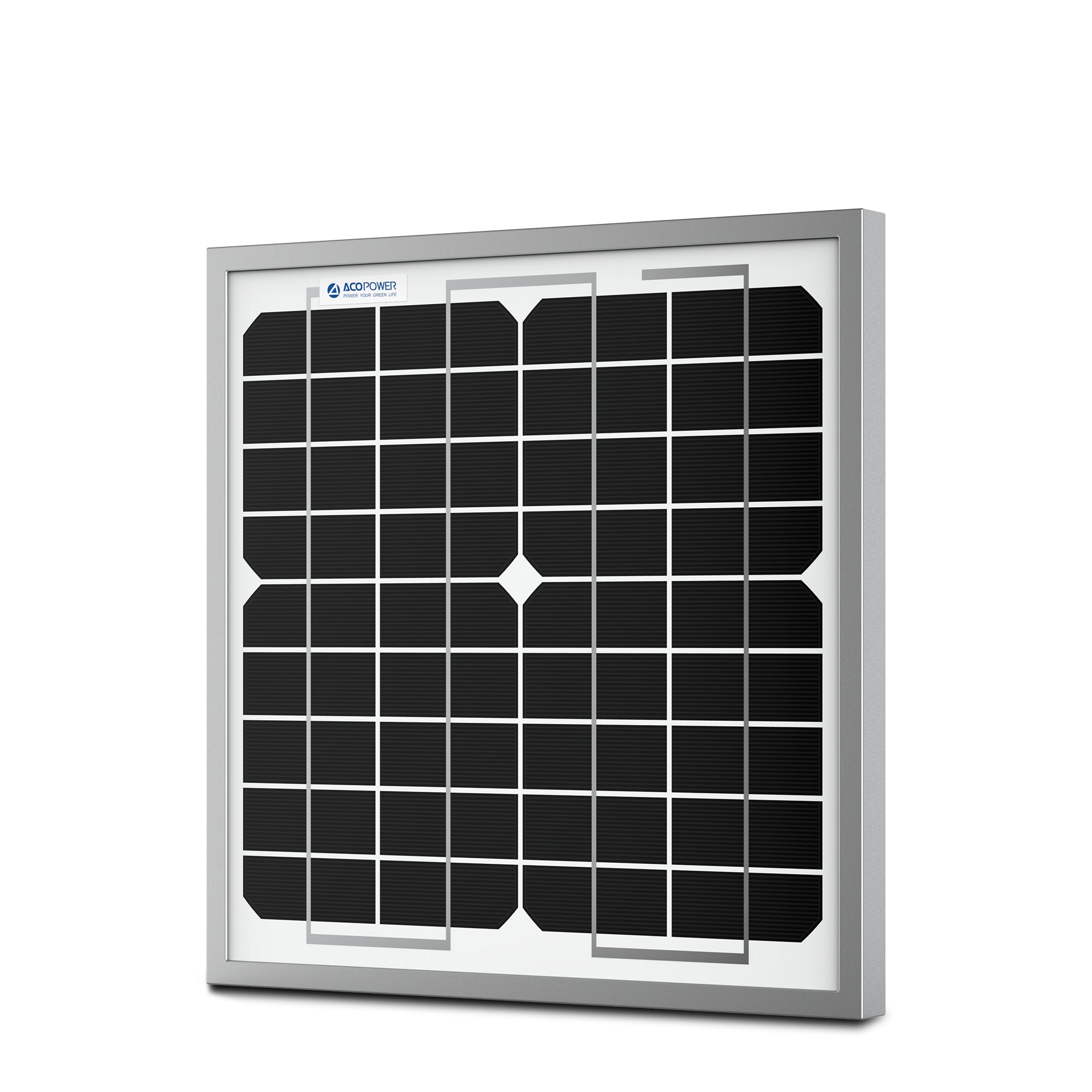 10 Watt 12 Volt Monocrystalline Solar Panel - Q/Monk’S Store