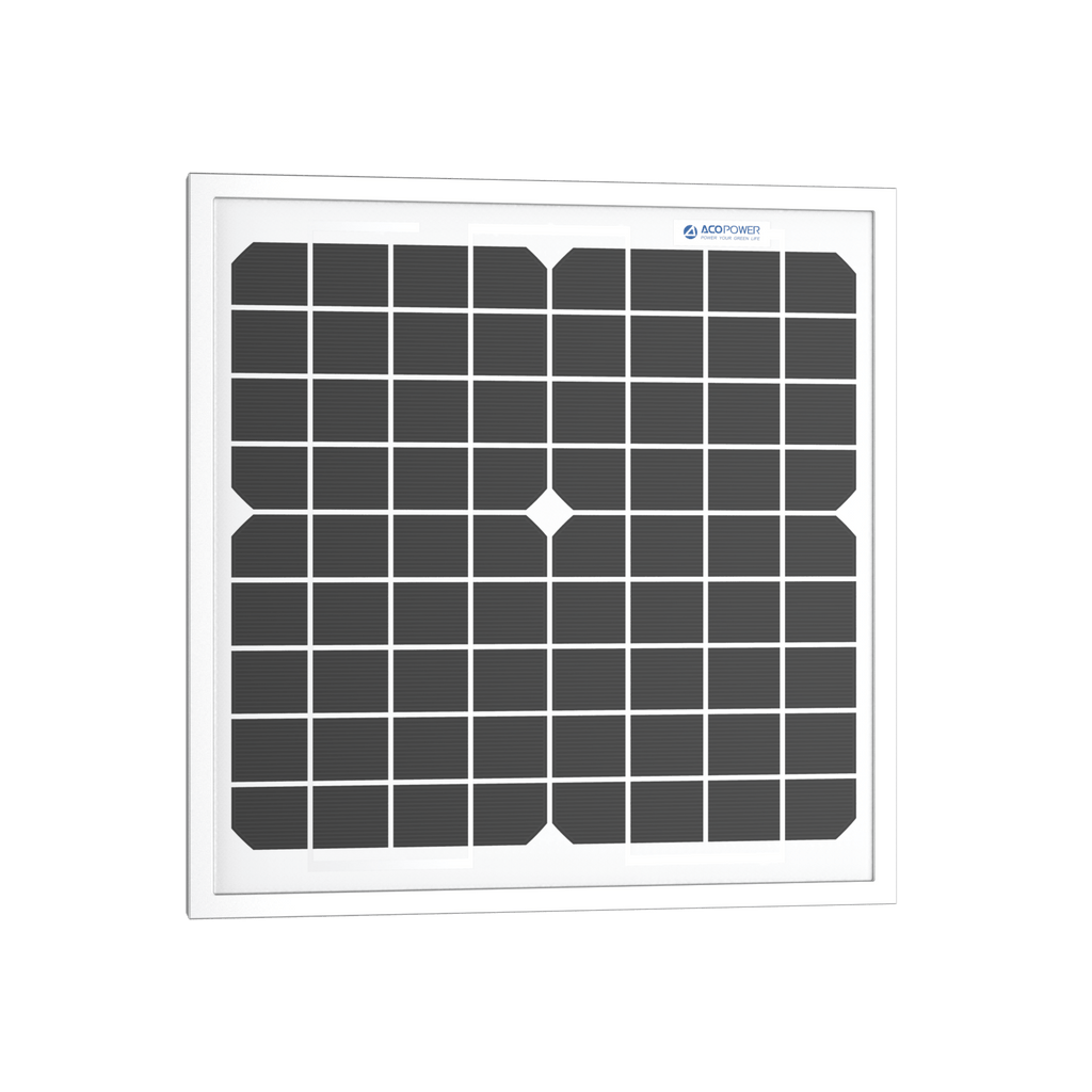 10 Watt 12 Volt Monocrystalline Solar Panel - Q/Monk’S Store