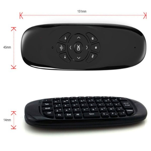 120 Wireless Mini Keyboard Mouse - Q/Monk’S Store