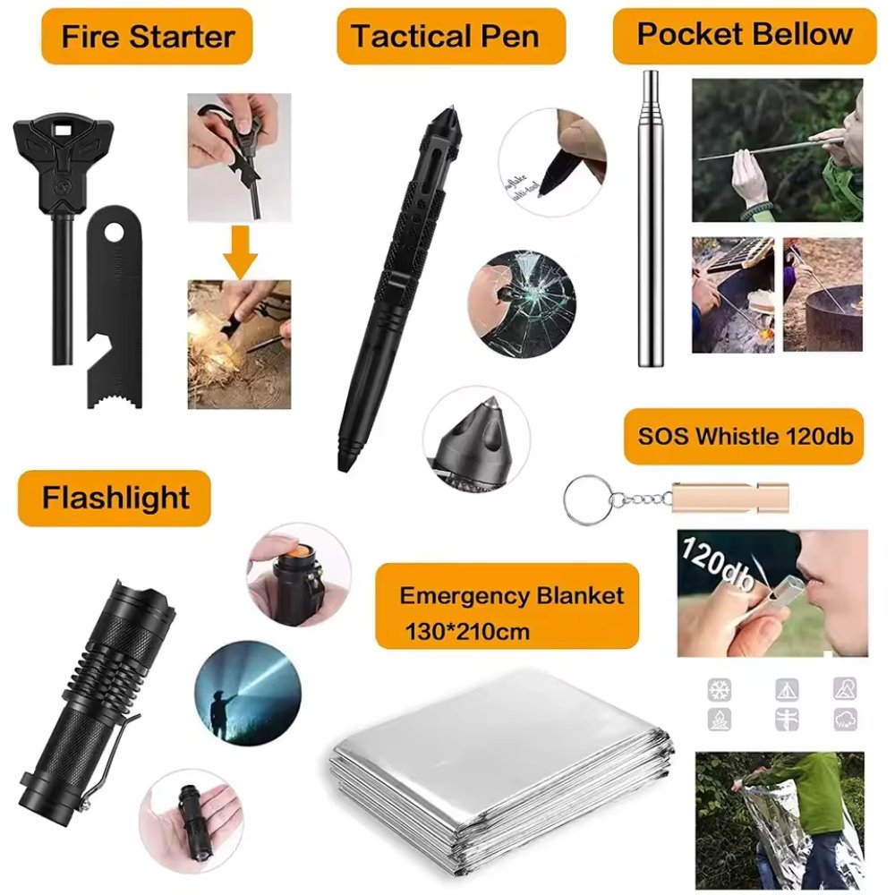31 in 1 Survival Kit - Q/Monk’S Store