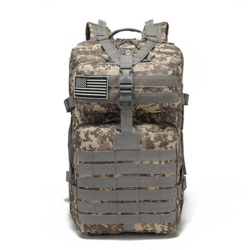 42L Tactical Backpack Bag with USA Patch - Q/Monk’S Store