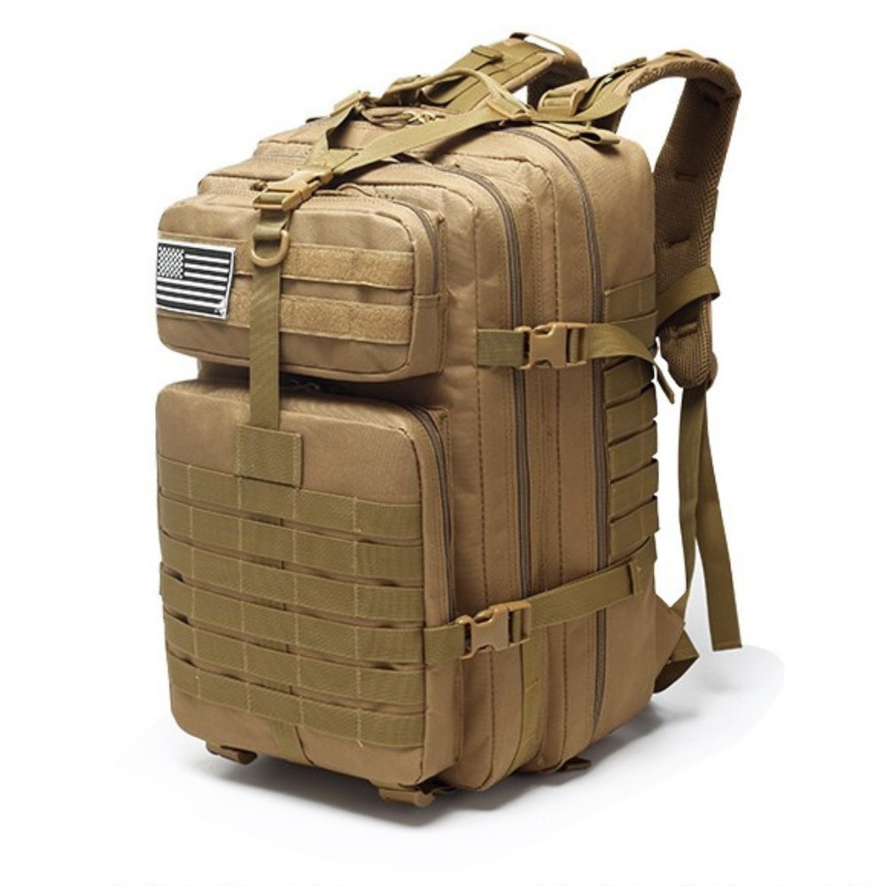 42L Tactical Backpack Bag with USA Patch - Q/Monk’S Store