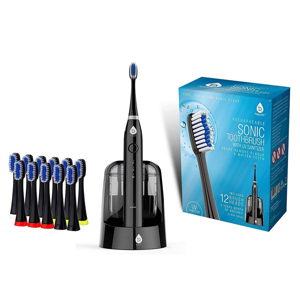 Electric Smart Series Rechargeable Toothbrush with UV Sanitizing Function - Q/Monk’S Store