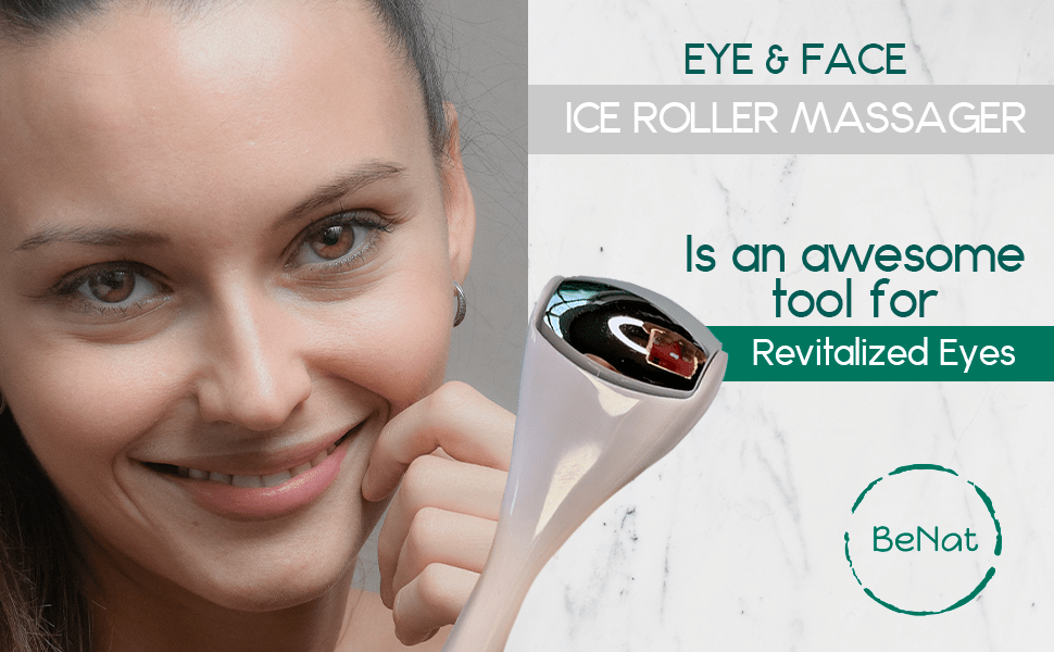 Eye & Face Ice Roller Massager - Q/Monk’S Store