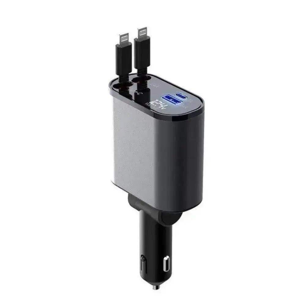 FAST 100W Car Phone Charger Lighter USB And TYPE - C Adapter - Q/Monk’S Store