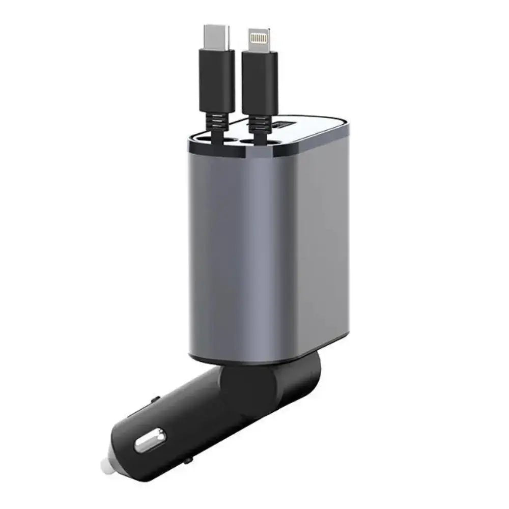 FAST 100W Car Phone Charger Lighter USB And TYPE - C Adapter - Q/Monk’S Store