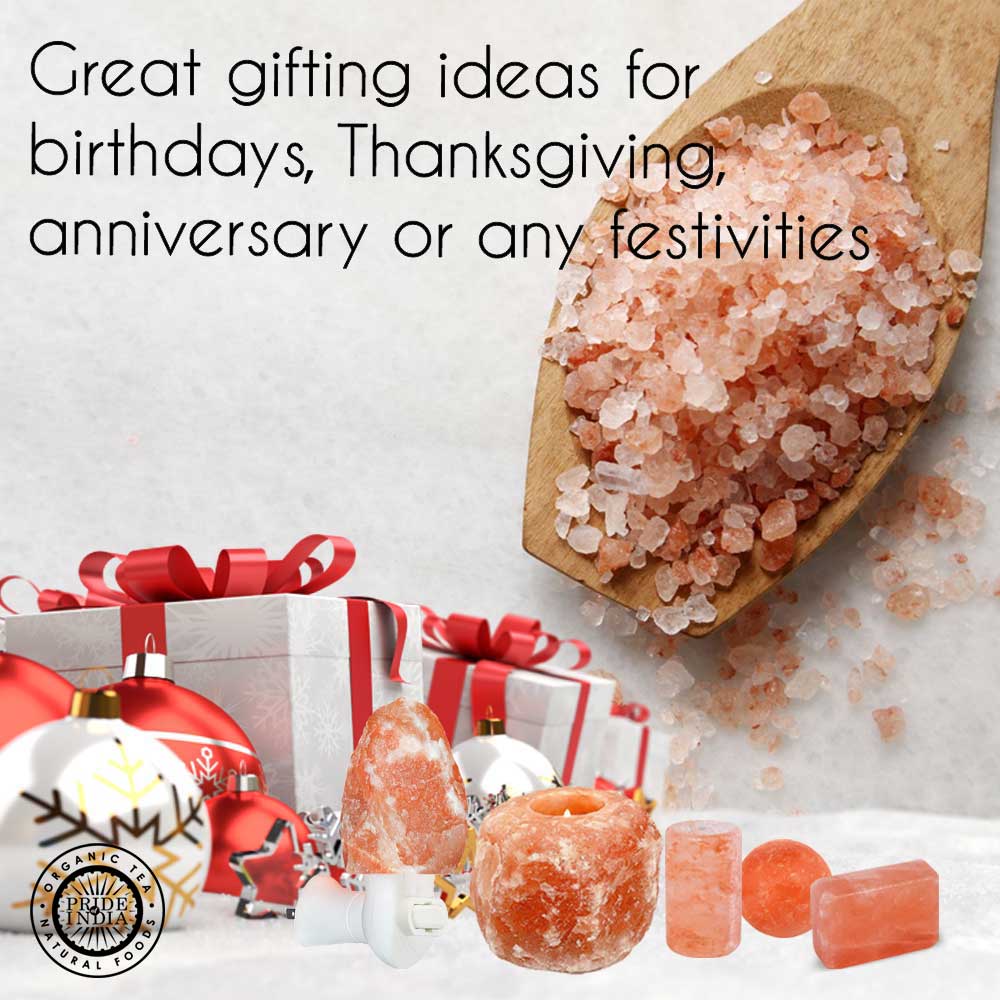 Himalayan Pink Salt Tea Light Holder by Pride of India – Salt Candle Holder – Room Décor Item – Great for Creating an Ambiance – Ideal for Home & Spa Uses – Natural Shape - Q/Monk’S Store