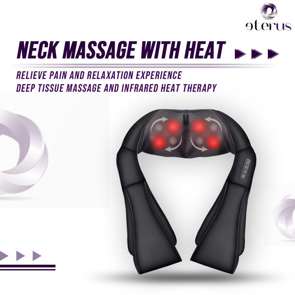 Neck and Shoulder Massager w/Heat - Q/Monk’S Store